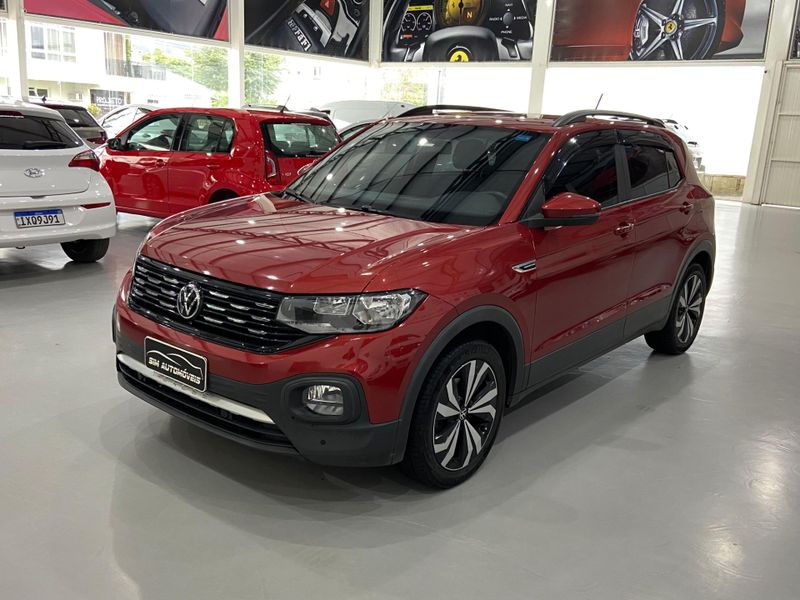 Volkswagen T-cross Comfortline 1.0 Tsi 2021/2022 SIM AUTOMÓVEIS ROLANTE / Carros no Vale