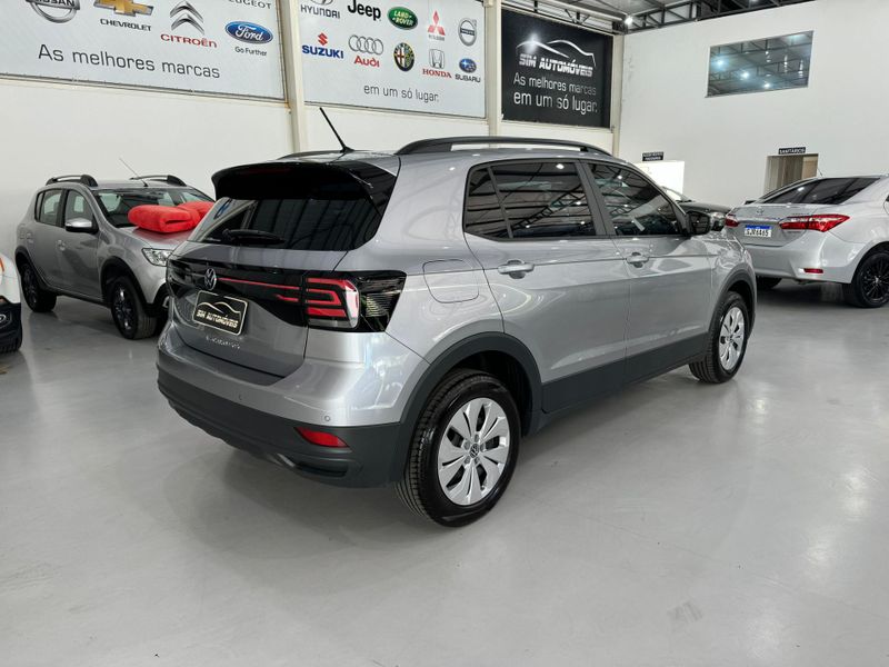 Volkswagen T-cross Sense 200 Tsi 2023/2024 SIM AUTOMÓVEIS ROLANTE / Carros no Vale