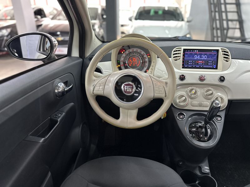 Fiat 500 Cult 1.4 8V EVO Dualogic 2015/2015 CIRNE AUTOMÓVEIS SANTA MARIA / Carros no Vale