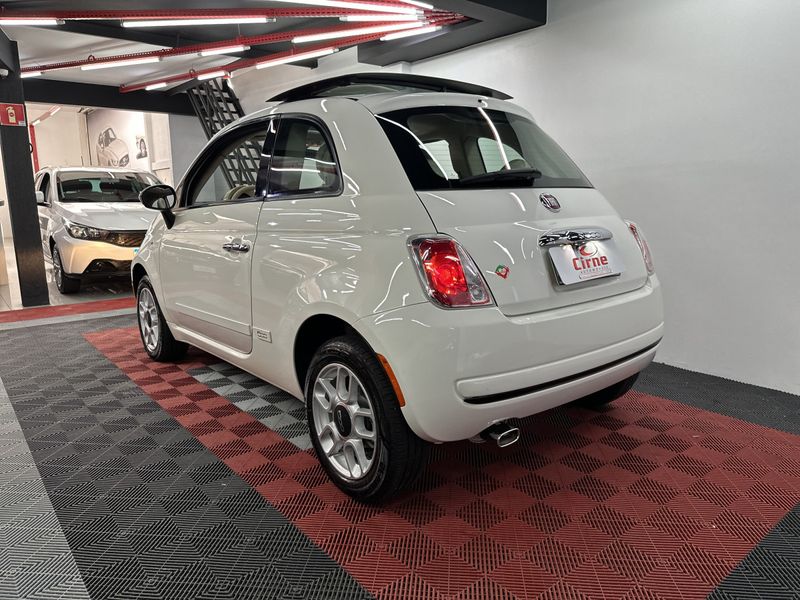 Fiat 500 Cult 1.4 8V EVO Dualogic 2015/2015 CIRNE AUTOMÓVEIS SANTA MARIA / Carros no Vale