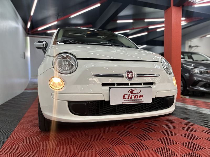 Fiat 500 Cult 1.4 8V EVO Dualogic 2015/2015 CIRNE AUTOMÓVEIS SANTA MARIA / Carros no Vale