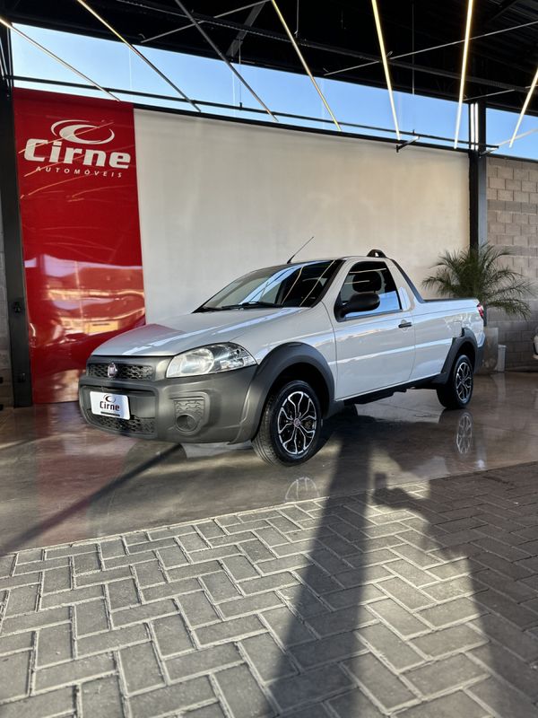 Fiat Strada Working HARD 1.4 Fire 8V CE 2019/2020 CIRNE AUTOMÓVEIS SANTA MARIA / Carros no Vale