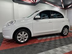 Nissan MARCH SV 1.6 16V Fuel 2013/2014 CIRNE AUTOMÓVEIS SANTA MARIA / Carros no Vale