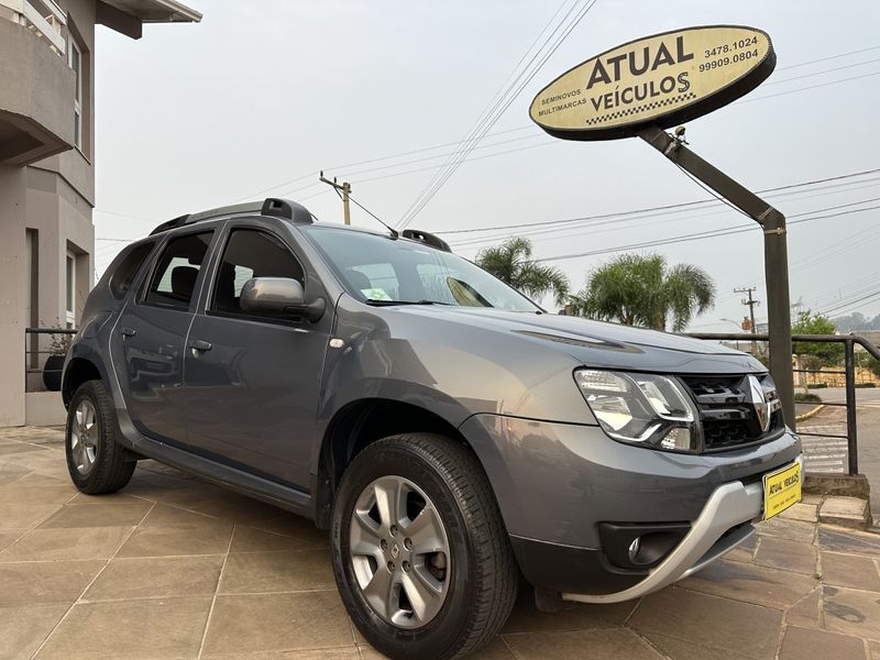 Renault DUSTER Dynamique 1.6 16V Mec. 2018/2019 ATUAL VEÍCULOS VISTA ALEGRE DO PRATA / Carros no Vale