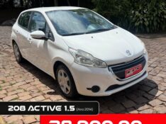 PEUGEOT 208 1.5 ACTIVE 8V 2014/2014 ELY AUTOMÓVEIS LAJEADO / Carros no Vale