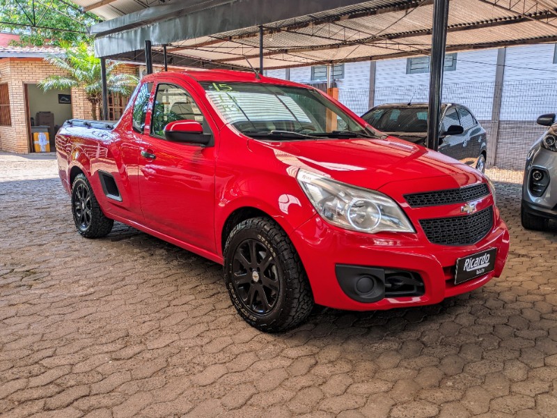 CHEVROLET MONTANA LS 1.4 ECONOFLEX 8V 2P 2014/2015 RICARDO VEÍCULOS TEUTÔNIA / Carros no Vale