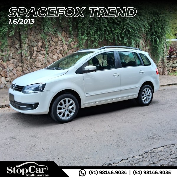 VOLKSWAGEN SPACEFOX TREND 1.6 2013/2013 STOPCAR MULTIMARCAS ESTRELA / Carros no Vale