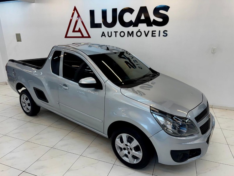 CHEVROLET MONTANA 1.4 LS 2013/2013 LUCAS AUTOMÓVEIS BOM RETIRO DO SUL / Carros no Vale