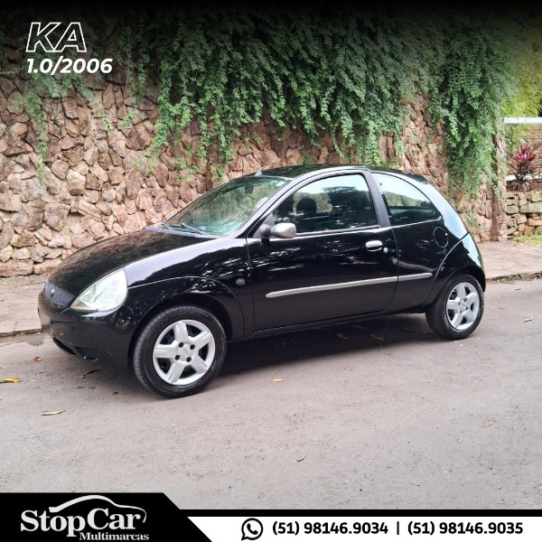 FORD KA 1.0 2006/2006 STOPCAR MULTIMARCAS ESTRELA / Carros no Vale