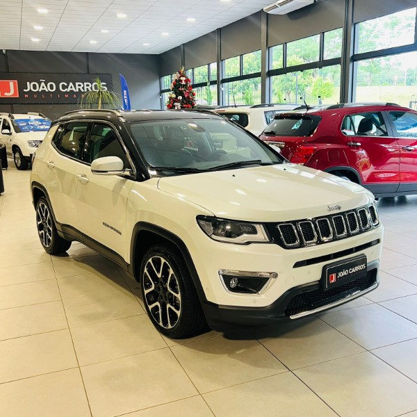 JEEP COMPASS 2.0 LIMITED 2019/2019 JOÃO CARROS MULTIMARCAS GUAPORÉ / Carros no Vale