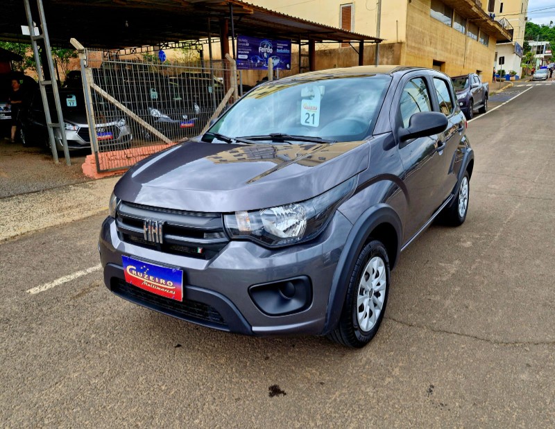 FIAT MOBI 1.0 LIKE 2021/2021 CRUZEIRO MULTIMARCAS CRUZEIRO DO SUL / Carros no Vale