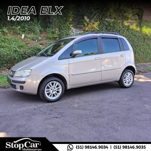 FIAT IDEA 1.4 ELX 8V 2010/2010 STOPCAR MULTIMARCAS ESTRELA / Carros no Vale