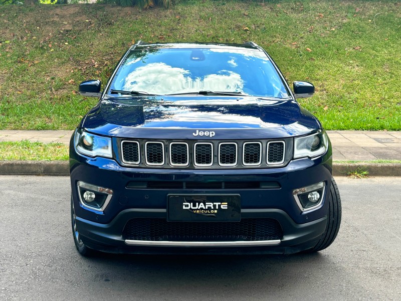 JEEP COMPASS 2.0 16V FLEX LIMITED AUTOMÁTICO 2020/2021 DUARTE VEÍCULOS PORTO ALEGRE / Carros no Vale