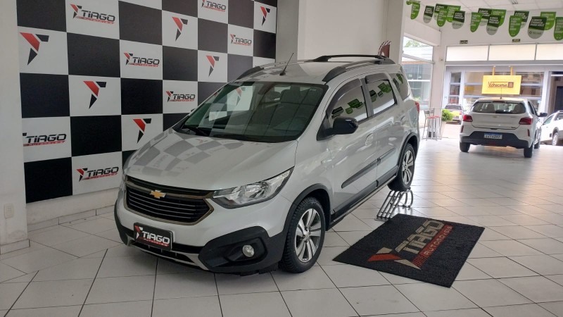 CHEVROLET SPIN 1.8 ACTIV 8V FLEX 4P AUTOMÁTICO 2019/2019 TIAGO AUTOMÓVEIS VENÂNCIO AIRES / Carros no Vale