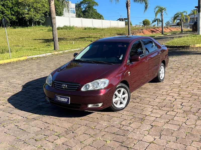 TOYOTA COROLLA 1.8 XEI 16V GASOLINA 4P AUTOMÁTICO 2004/2004 BOSCO AUTOMÓVEIS GUAPORÉ / Carros no Vale