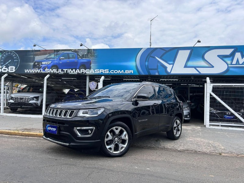 JEEP COMPASS LIMITED 2.0 4X2 FLEX 16V AUT 2018/2018 LS MULTIMARCAS VENÂNCIO AIRES / Carros no Vale