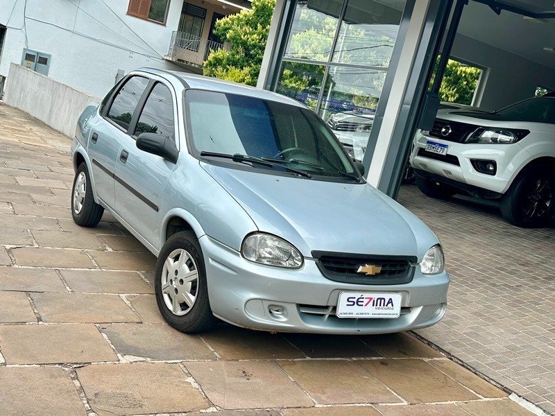 CHEVROLET CLASSIC LIFE/LS 1.0 VHC FLEXP 2008/2009 SÉTIMA VEÍCULOS GUAPORÉ / Carros no Vale