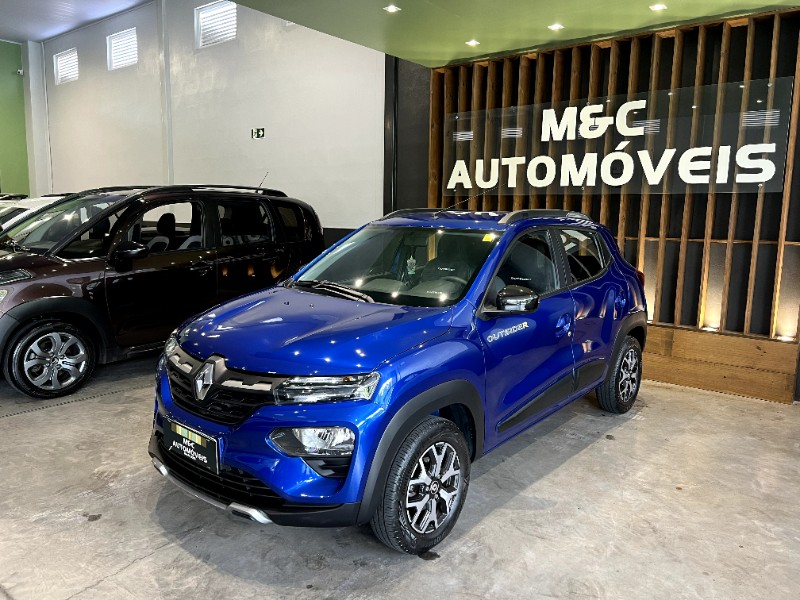 RENAULT KWID 1.0 OUTSIDER 2022/2023 M&C AUTOMÓVEIS CAXIAS DO SUL / Carros no Vale