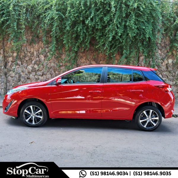 TOYOTA YARIS 1.5 XS 16V 2019/2019 STOPCAR MULTIMARCAS ESTRELA / Carros no Vale