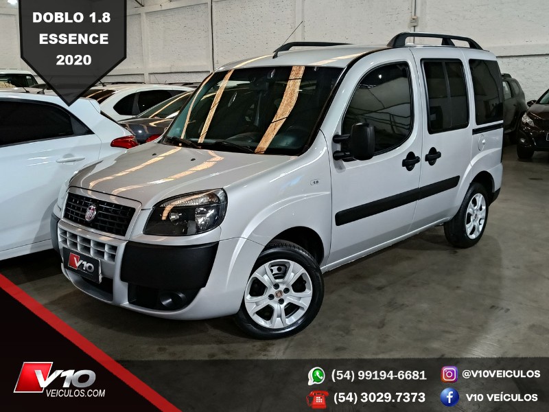 FIAT DOBLO ESSENCE 1.8 FLEX 16V 5P 2019/2020 V10 VEÍCULOS CAXIAS DO SUL / Carros no Vale