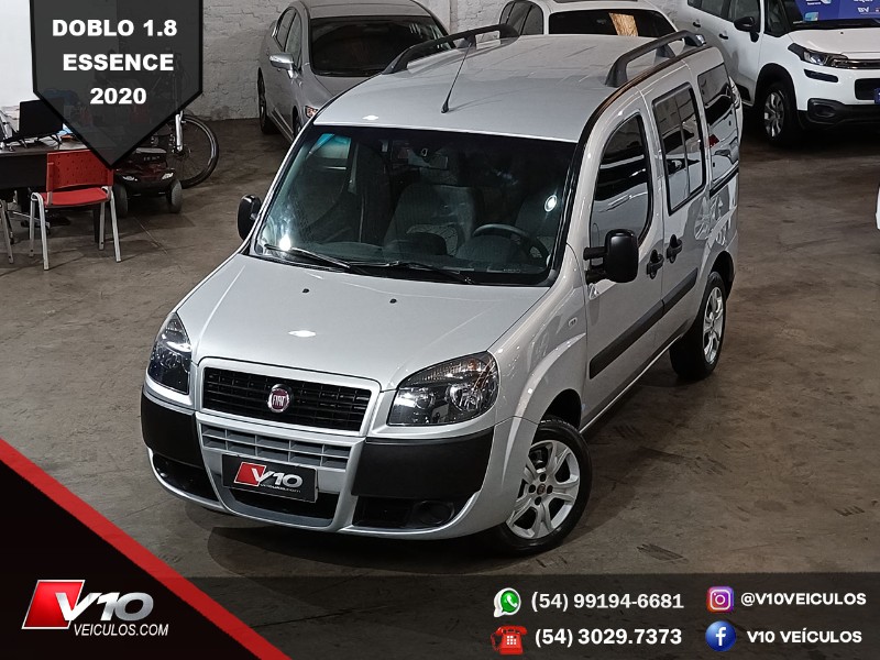 FIAT DOBLO ESSENCE 1.8 FLEX 16V 5P 2019/2020 V10 VEÍCULOS CAXIAS DO SUL / Carros no Vale