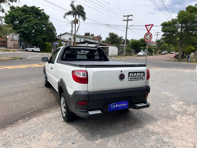 FIAT STRADA WORKING HARD 1.4 FIRE FLEX 8V CS 2018/2018 LS MULTIMARCAS VENÂNCIO AIRES / Carros no Vale