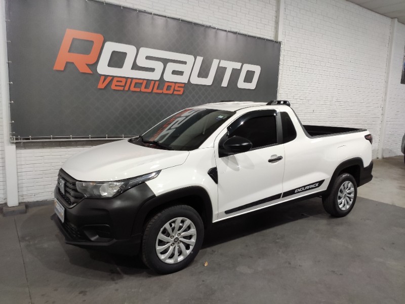 FIAT STRADA ENDURANCE 1.4 FLEX 8V CD 2022/2022 ROSAUTO VEÍCULOS VENÂNCIO AIRES / Carros no Vale