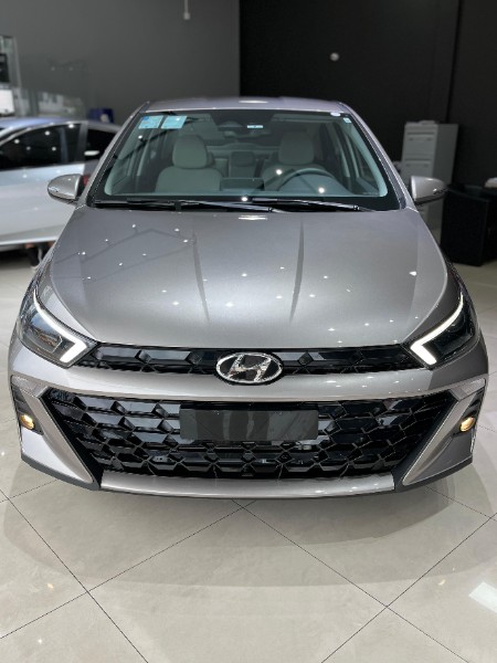 HYUNDAI HB20S 1.0 TGDI FLEX PLATINUM AUTOMÁTICO 2023/2024 JM AUTOMÓVEIS VENÂNCIO AIRES / Carros no Vale