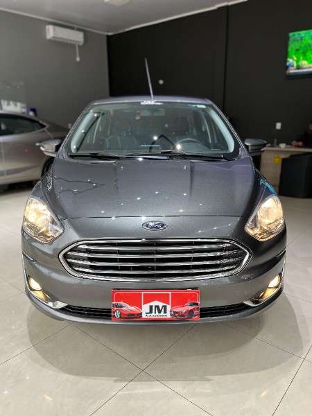 FORD KA 1.5 SEDAN TITANIUM 12V 2018/2019 JM AUTOMÓVEIS VENÂNCIO AIRES / Carros no Vale