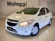 CHEVROLET ONIX 1.0 JOY 8V FLEX 4P MANUAL 2018/2018 MALAGGI VEÍCULOS ENCANTADO / Carros no Vale