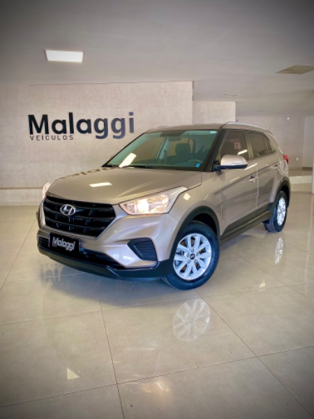 HYUNDAI CRETA 1.6 ACTION 16V 2020/2021 MALAGGI VEÍCULOS ENCANTADO / Carros no Vale