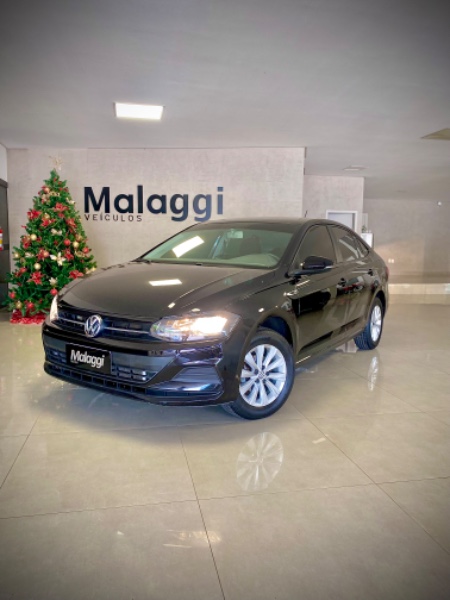 VOLKSWAGEN VIRTUS 1.6 MSI 16V 2018/2019 MALAGGI VEÍCULOS ENCANTADO / Carros no Vale