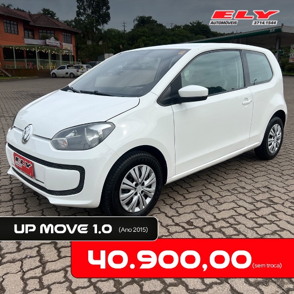 VOLKSWAGEN UP! 1.0 MOVE 12V 2015/2015 ELY AUTOMÓVEIS LAJEADO / Carros no Vale