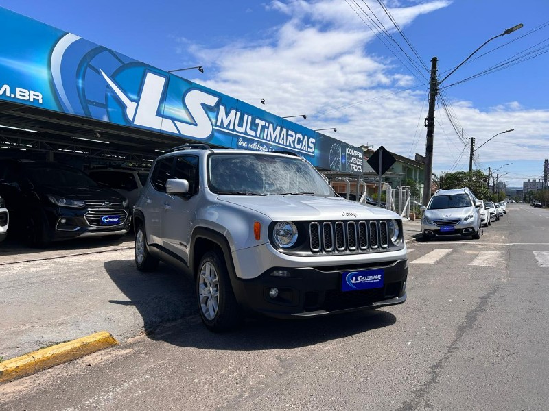 JEEP RENEGADE LONGITUDE 1.8 4X2 FLEX 16V AUT. 2015/2016 LS MULTIMARCAS VENÂNCIO AIRES / Carros no Vale