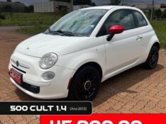 FIAT 500 1.4 CULT 2013/2013 ELY AUTOMÓVEIS LAJEADO / Carros no Vale