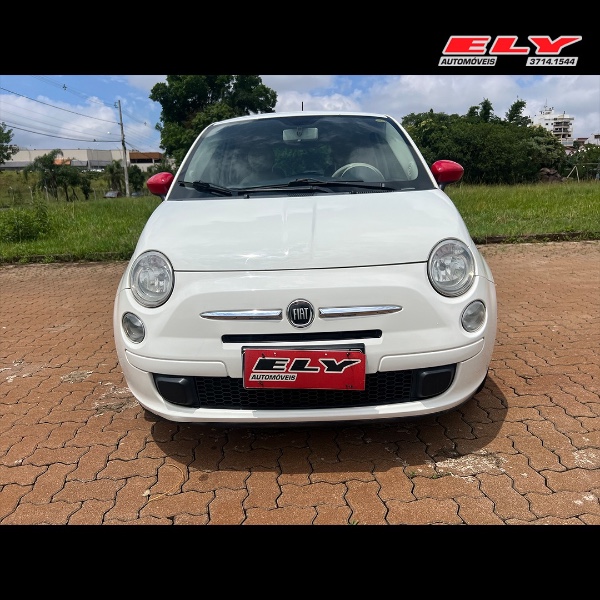 FIAT 500 1.4 CULT 2013/2013 ELY AUTOMÓVEIS LAJEADO / Carros no Vale