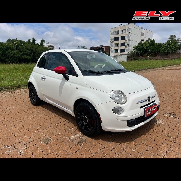 FIAT 500 1.4 CULT 2013/2013 ELY AUTOMÓVEIS LAJEADO / Carros no Vale