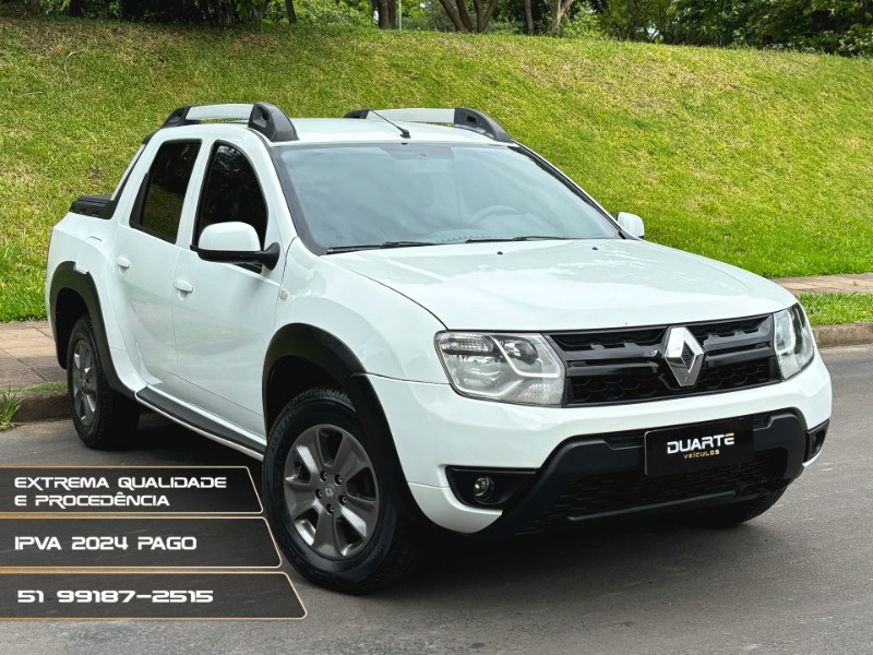 RENAULT DUSTER OROCH DYNAMIQUE 2.0 16V AT 2019 2018/2019 DUARTE VEÍCULOS PORTO ALEGRE / Carros no Vale