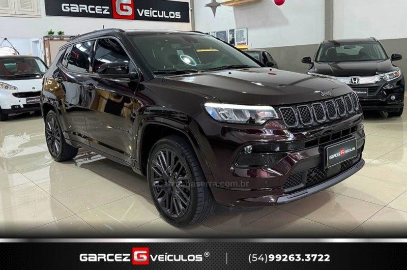 JEEP COMPASS 1.3 SERIE S T270 16V TURBO 2022/2022 GARCEZ VEÍCULOS BENTO GONÇALVES / Carros no Vale