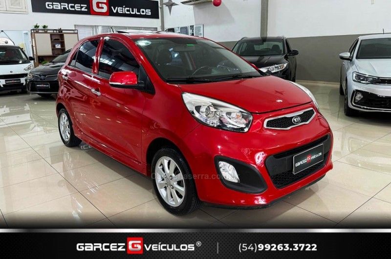 KIA PICANTO 1.0 EX4 12V AUTOMÁTICO 2012/2013 GARCEZ VEÍCULOS BENTO GONÇALVES / Carros no Vale