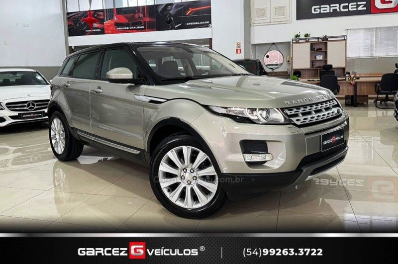 LAND ROVER RANGE ROVER EVOQUE 2.0 PRESTIGE 4WD 16V 2014/2014 GARCEZ VEÍCULOS BENTO GONÇALVES / Carros no Vale