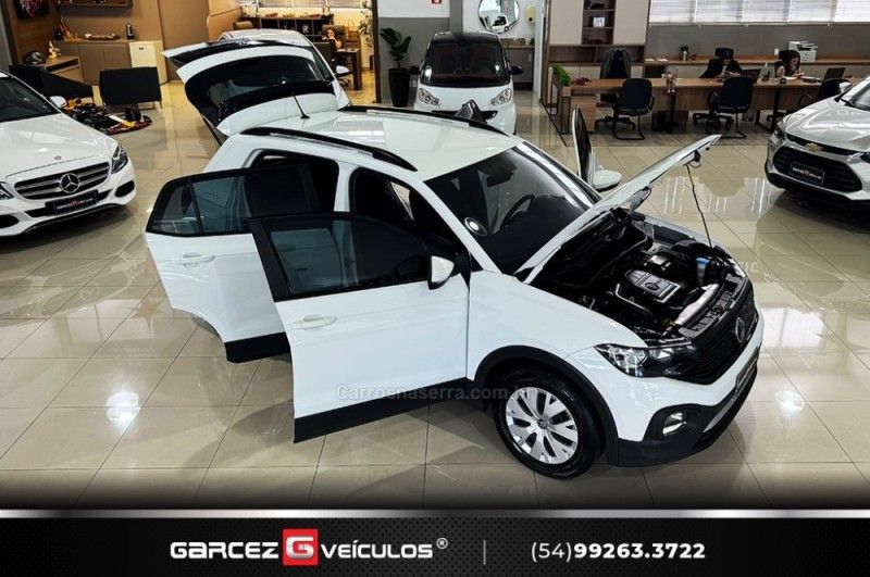 VOLKSWAGEN T-CROSS 1.0 TSI 200 SENSE 2020/2021 GARCEZ VEÍCULOS BENTO GONÇALVES / Carros no Vale