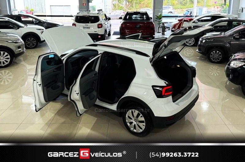 VOLKSWAGEN T-CROSS 1.0 TSI 200 SENSE 2020/2021 GARCEZ VEÍCULOS BENTO GONÇALVES / Carros no Vale