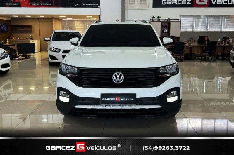 VOLKSWAGEN T-CROSS 1.0 TSI 200 SENSE 2020/2021 GARCEZ VEÍCULOS BENTO GONÇALVES / Carros no Vale