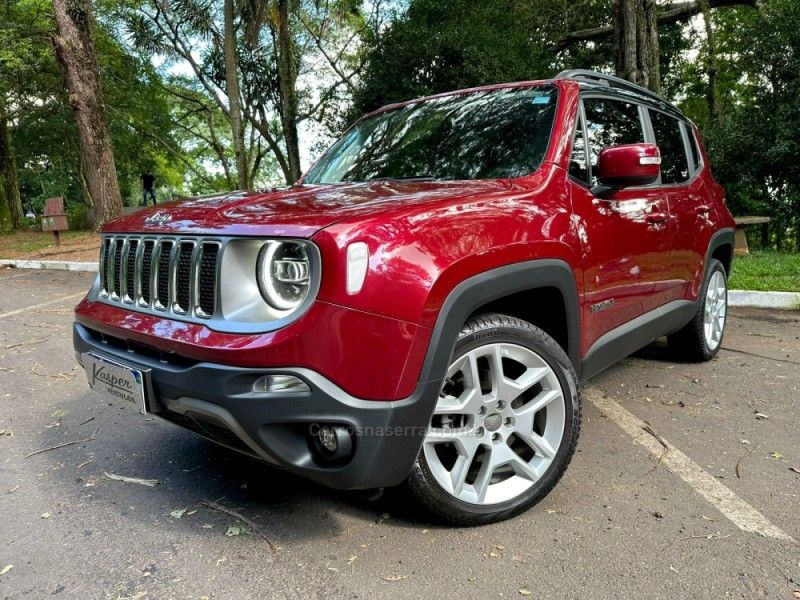 JEEP RENEGADE 1.8 16V LIMITED 2020/2020 KASPER VEÍCULOS DOIS IRMÃOS / Carros no Vale