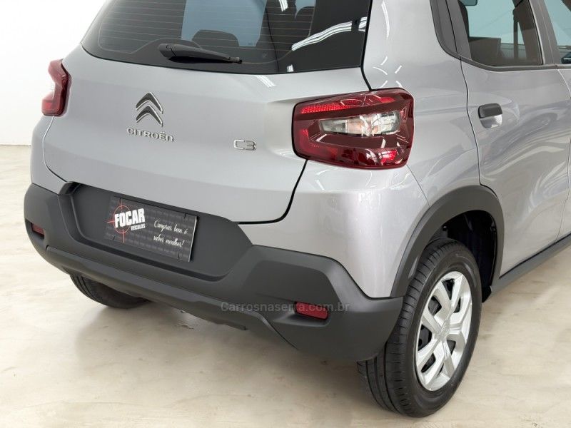 CITROËN C3 1.0 LIVE PACK 6V 2023/2024 FOCAR VEÍCULOS CAXIAS DO SUL / Carros no Vale