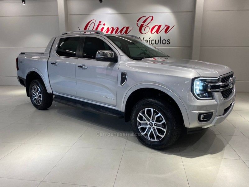 FORD RANGER 3.0 LIMITED 4X4 CD V6 TURBO 2024/2024 ÓTIMA CAR FLORES DA CUNHA / Carros no Vale