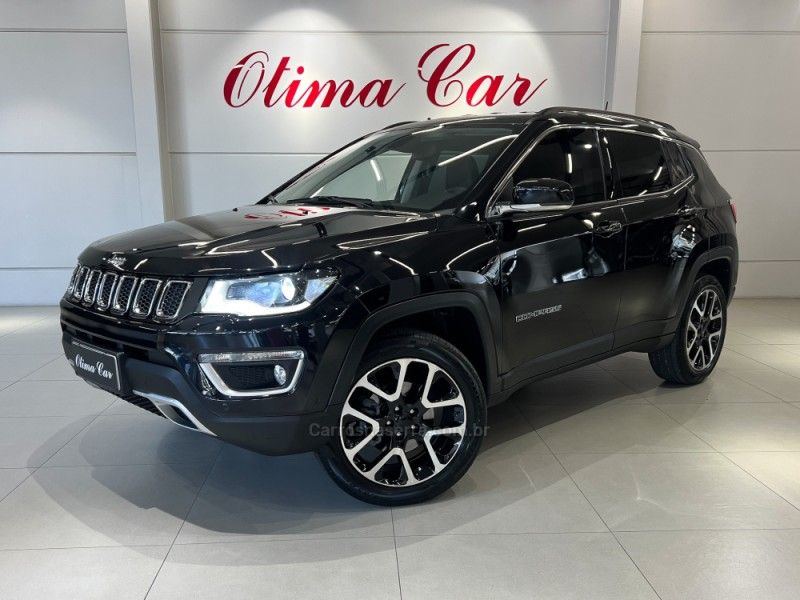 JEEP COMPASS 2.0 16V LIMITED 4X4 2019/2020 ÓTIMA CAR FLORES DA CUNHA / Carros no Vale