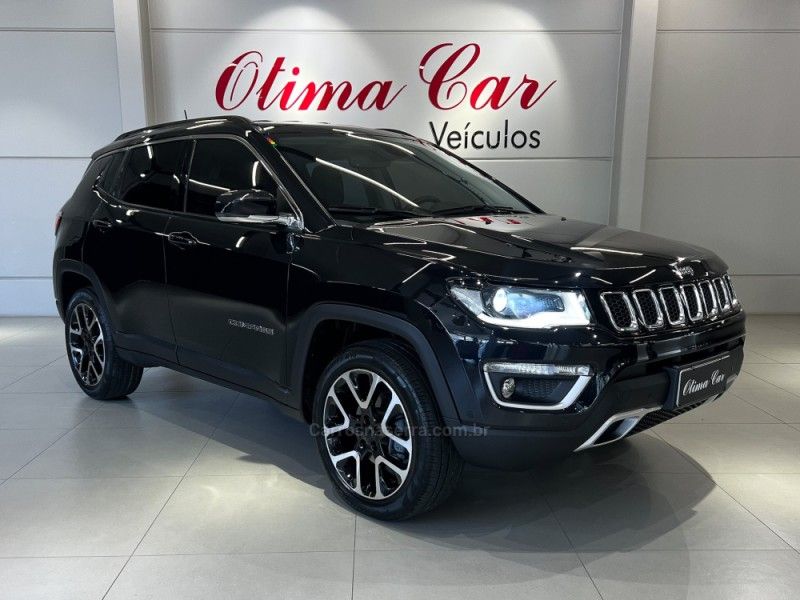 JEEP COMPASS 2.0 16V LIMITED 4X4 2019/2020 ÓTIMA CAR FLORES DA CUNHA / Carros no Vale