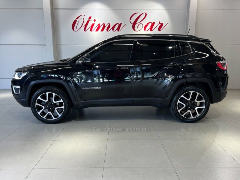 JEEP COMPASS 2.0 16V LIMITED 4X4 2019/2020 ÓTIMA CAR FLORES DA CUNHA / Carros no Vale